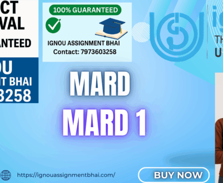 IGNOU MARD PROJECT