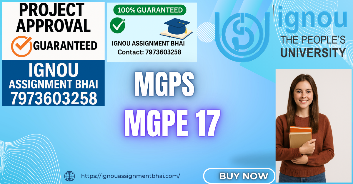 IGNOU MGPS PROJECT