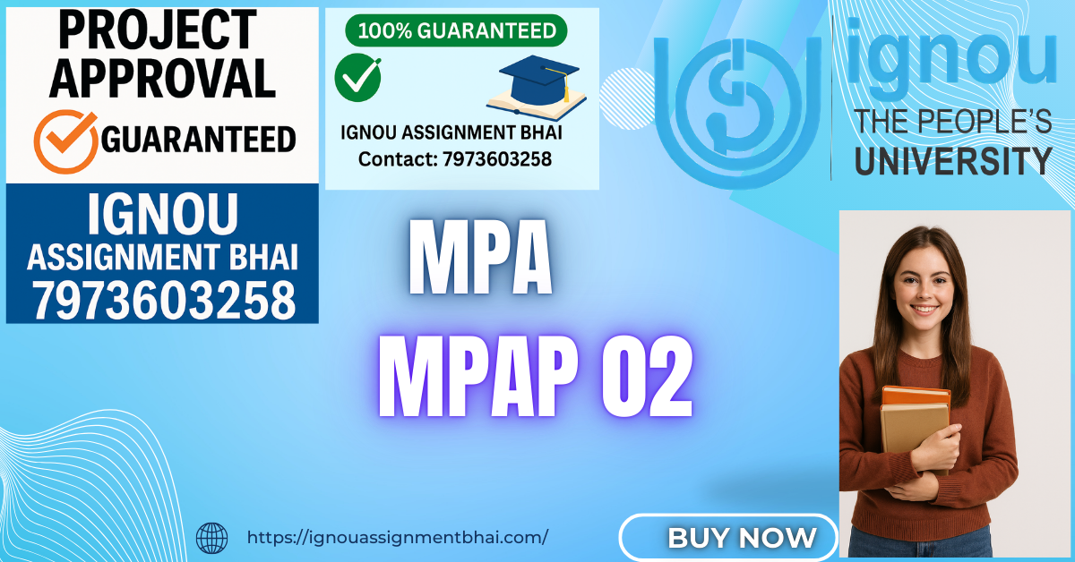 IGNOU MPA PROJECT