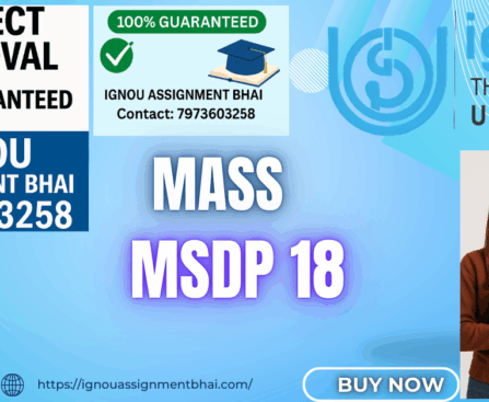 IGNOU MASS PROJECT
